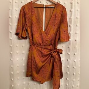 Saints + Sailors Party-Ready Wrap-Front Romper